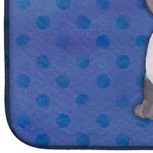 Load image into Gallery viewer, French Bulldog Polkadot Watercolor Dish Drying Mat – Absorbent, Artistic Kitchen Essentials BB7394DDM