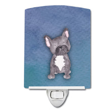 Load image into Gallery viewer, French Bulldog Watercolor Ceramic Night Light BB7395CNL