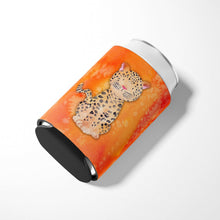 Load image into Gallery viewer, Leopard Watercolor Can or Bottle Hugger BB7396CC