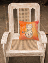 Load image into Gallery viewer, Leopard Watercolor Fabric Decorative Pillow BB7396PW1818