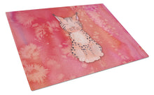 Load image into Gallery viewer, Lynx Watercolor Glass Cutting Boards – Durable, Decorative Kitchen Art Large BB7397LCB