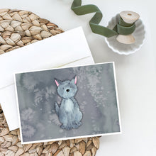 Load image into Gallery viewer, Wolf Watercolor Greeting Cards -  Blank Note Cards – 8-Pack of Artist-Designed Cards with Envelopes