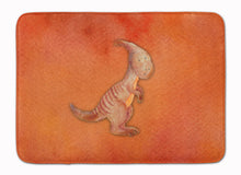 Load image into Gallery viewer, Parasaurolophus Watercolor Machine Washable Memory Foam Mat BB7400RUG
