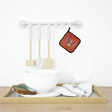 Load image into Gallery viewer, Pterodactyl Watercolor Pot Holders - Set of 2 - Heat-Resistant Kitchen Essentials BB7402PTHD