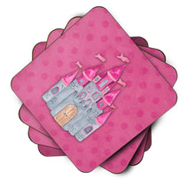 Load image into Gallery viewer, Princess Castle Watercolor Foam Coaster  BB7405FC