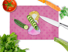 Load image into Gallery viewer, Princess Watercolor Glass Cutting Boards – Durable, Decorative Kitchen Art Large BB7407LCB