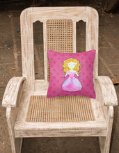 Load image into Gallery viewer, Princess Watercolor Fabric Decorative Pillow BB7407PW1818