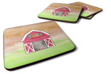 Load image into Gallery viewer, Barn Watercolor Foam Coaster  BB7409FC