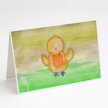 Load image into Gallery viewer, Chicken Watercolor Greeting Cards -  Blank Note Cards – 8-Pack of Artist-Designed Cards with Envelopes