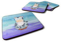 Load image into Gallery viewer, Cow Watercolor Foam Coaster  BB7412FC