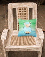 Load image into Gallery viewer, Sheep Lamb Watercolor Fabric Decorative Pillow BB7414PW1818