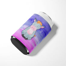 Load image into Gallery viewer, Donkey Watercolor Can or Bottle Hugger BB7415CC