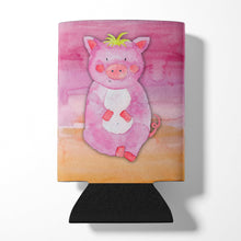 Load image into Gallery viewer, Pig Watercolor Can or Bottle Hugger BB7416CC