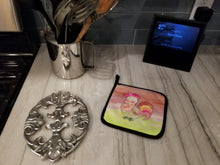 Load image into Gallery viewer, Rooster Watercolor Pot Holders - Set of 2 - Heat-Resistant Kitchen Essentials BB7417PTHD