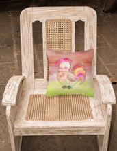 Load image into Gallery viewer, Rooster Watercolor Fabric Decorative Pillow BB7417PW1818