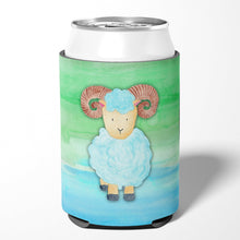Load image into Gallery viewer, Ram Sheep Watercolor Can or Bottle Hugger BB7418CC