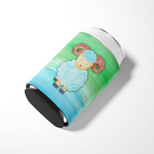 Load image into Gallery viewer, Ram Sheep Watercolor Can or Bottle Hugger BB7418CC