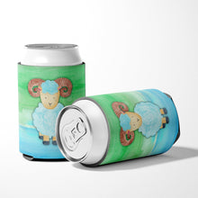 Load image into Gallery viewer, Ram Sheep Watercolor Can or Bottle Hugger BB7418CC