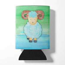 Load image into Gallery viewer, Ram Sheep Watercolor Can or Bottle Hugger BB7418CC