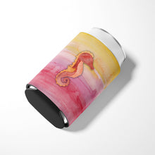 Load image into Gallery viewer, Seahorse Watercolor Can or Bottle Hugger BB7425CC