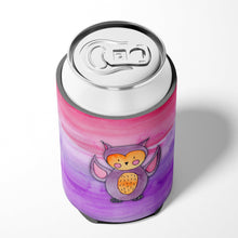 Load image into Gallery viewer, Pink and Purple Owl Watercolor Can or Bottle Hugger BB7428CC