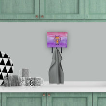 Load image into Gallery viewer, Pink and Purple Owl Watercolor Leash or Key Holder BB7428TH68