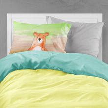 Load image into Gallery viewer, Bear Watercolor Fabric Standard Pillowcase – Artistic Decorative Front, White Back BB7434PILLOWCASE