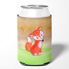 Load image into Gallery viewer, Fox Watercolor Can or Bottle Hugger BB7436CC