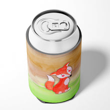 Load image into Gallery viewer, Fox Watercolor Can or Bottle Hugger BB7436CC