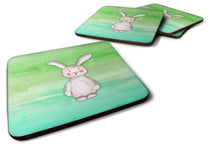 Load image into Gallery viewer, Bunny Rabbit Watercolor Foam Coaster  BB7437FC