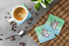 Load image into Gallery viewer, Raccoon Watercolor Foam Coaster  BB7438FC
