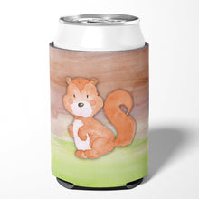 Load image into Gallery viewer, Squirrel Watercolor Can or Bottle Hugger BB7439CC