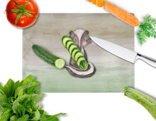 Load image into Gallery viewer, Badger Watercolor Glass Cutting Boards – Durable, Decorative Kitchen Art Large BB7440LCB