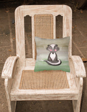 Load image into Gallery viewer, Badger Watercolor Fabric Decorative Pillow BB7440PW1818