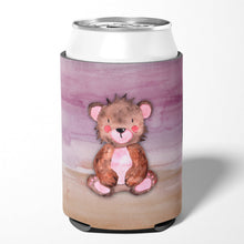 Load image into Gallery viewer, Bear Cub Watercolor Can or Bottle Hugger BB7441CC
