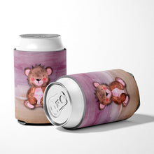 Load image into Gallery viewer, Bear Cub Watercolor Can or Bottle Hugger BB7441CC