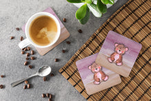 Load image into Gallery viewer, Bear Cub Watercolor Foam Coaster  BB7441FC
