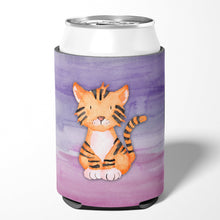 Load image into Gallery viewer, Tiger Cub Watercolor Can or Bottle Hugger BB7444CC