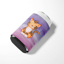 Load image into Gallery viewer, Tiger Cub Watercolor Can or Bottle Hugger BB7444CC
