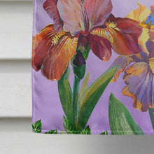 Load image into Gallery viewer, Purple and Yellow Iris Flag Canvas House Size BB7445CHF