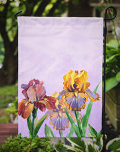 Load image into Gallery viewer, Purple and Yellow Iris Garden Flag - Outdoor Decorative Yard Flag BB7445GF