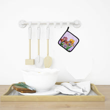Load image into Gallery viewer, Purple and Yellow Iris Pot Holders - Set of 2 - Heat-Resistant Kitchen Essentials BB7445PTHD