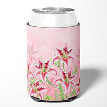 Load image into Gallery viewer, Pink Lillies Can or Bottle Hugger BB7446CC