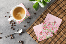 Load image into Gallery viewer, Pink Lillies Foam Coaster  BB7446FC