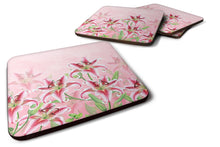Load image into Gallery viewer, Pink Lillies Foam Coaster  BB7446FC