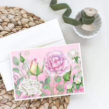 Load image into Gallery viewer, Rose Garden Greeting Cards -  Blank Note Cards – 8-Pack of Artist-Designed Cards with Envelopes