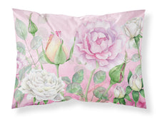 Load image into Gallery viewer, Rose Garden Fabric Standard Pillowcase – Artistic Decorative Front, White Back BB7447PILLOWCASE
