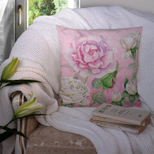 Load image into Gallery viewer, Rose Garden Throw Pillow - 14x14 Decorative Pillow – Art for Your Home &amp; Patio BB7447PW1414