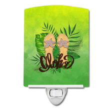 Load image into Gallery viewer, Aloha Flip Flops Ceramic Night Light BB7449CNL