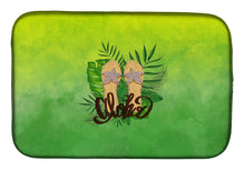 Load image into Gallery viewer, Aloha Flip Flops Dish Drying Mat – Absorbent, Artistic Kitchen Essentials BB7449DDM